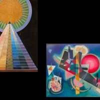 Visite enfants Exposition Klint / Kandinsky au K20