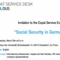 Conférence : "La sécurité sociale en Allemagne"