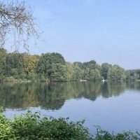Tour en vélo : Unterbachersee avec retour par le Romerweg à Erkrath puis Gerresheim