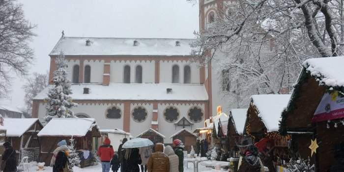 Rencontre sur le marché de Noël de Gerresheim 