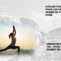 Yoga pour les victimes du séisme